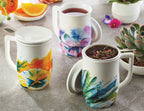 Fiore Steeping Cup with Infuser Verbena Blossom