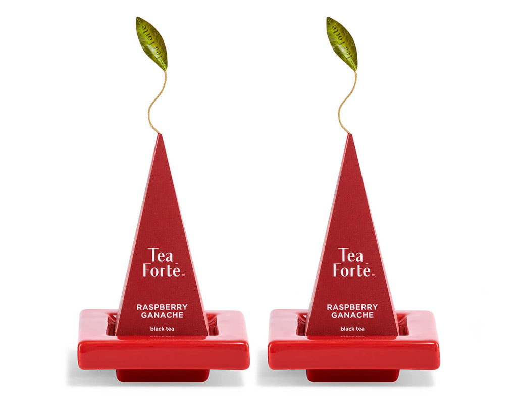 Tea Trays Ruby Red - Set of Two