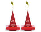 Tea Trays Ruby Red - Set of Two